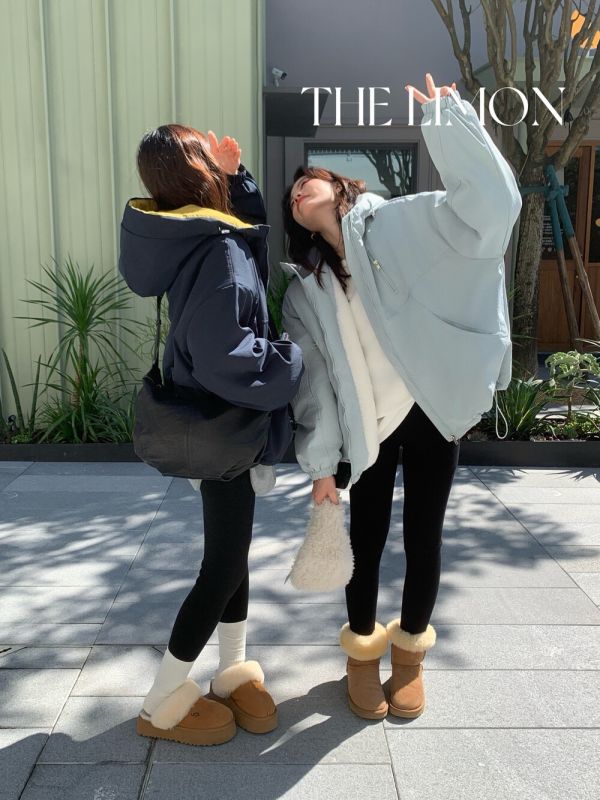 甜酷衝鋒衣 加絨加厚保暖外套-4色 甜酷衝鋒衣 加絨加厚保暖外套-4色