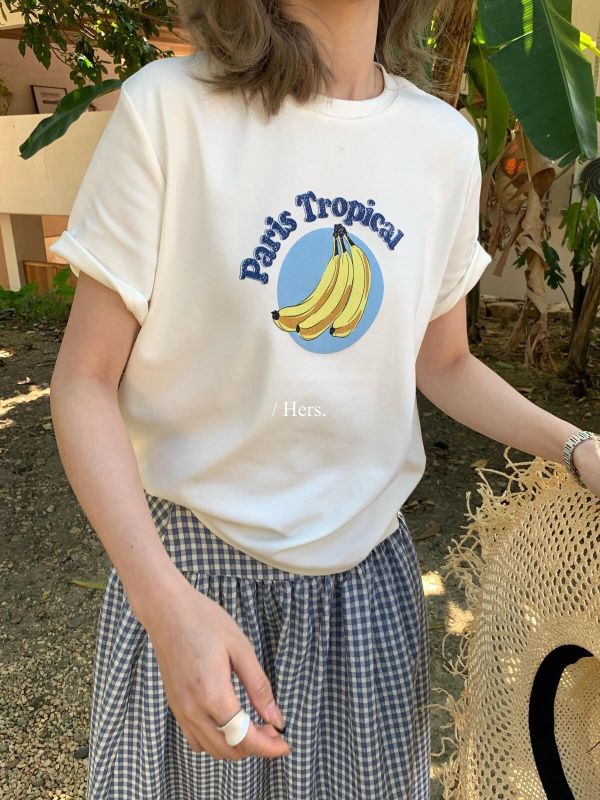 質感印花休閒圓領T恤-3色 質感印花休閒圓領T恤-3色