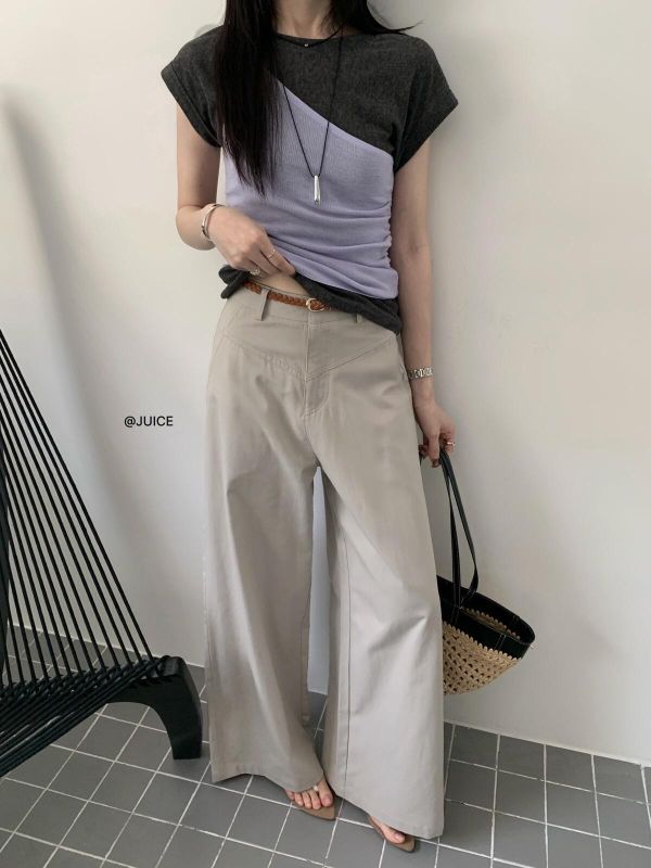 簡約日常百搭休閒褲-3色 簡約日常百搭休閒褲-3色