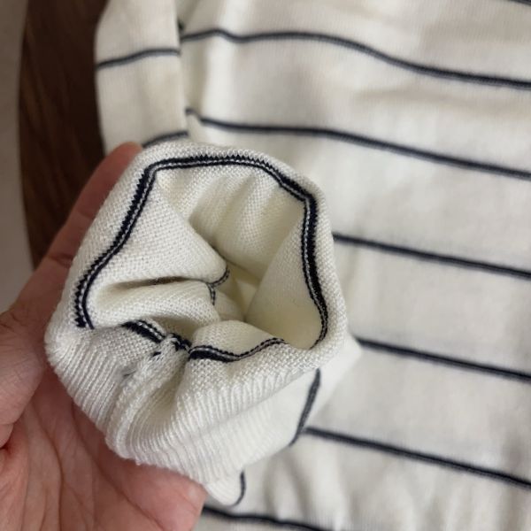 慵懶時尚 撞色條紋針織毛衣上衣開衫-3色 慵懶時尚 撞色條紋針織毛衣上衣開衫-3色