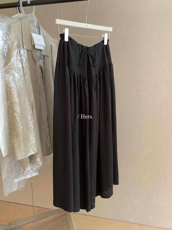 可調整腰圍 慵懶設計感寬鬆休閒闊腿褲-3色 可調整腰圍 慵懶設計感寬鬆休閒闊腿褲-3色