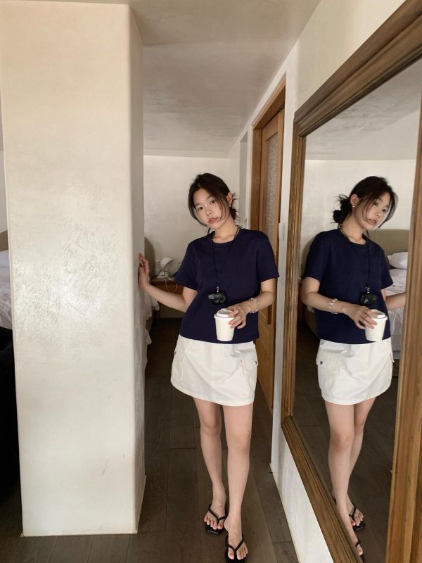 韓系基礎款百搭彈力短袖T恤-15色 韓系基礎款百搭彈力短袖T恤-15色