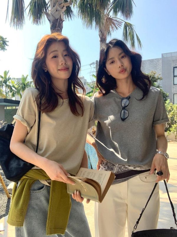 人氣基本款包色必備款～洋氣百搭T-15色 人氣基本款包色必備款～洋氣百搭T-15色