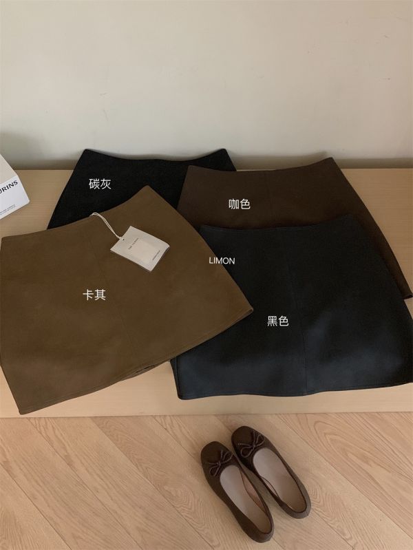 質感防走光包臀半身裙-4色 質感防走光包臀半身裙-4色