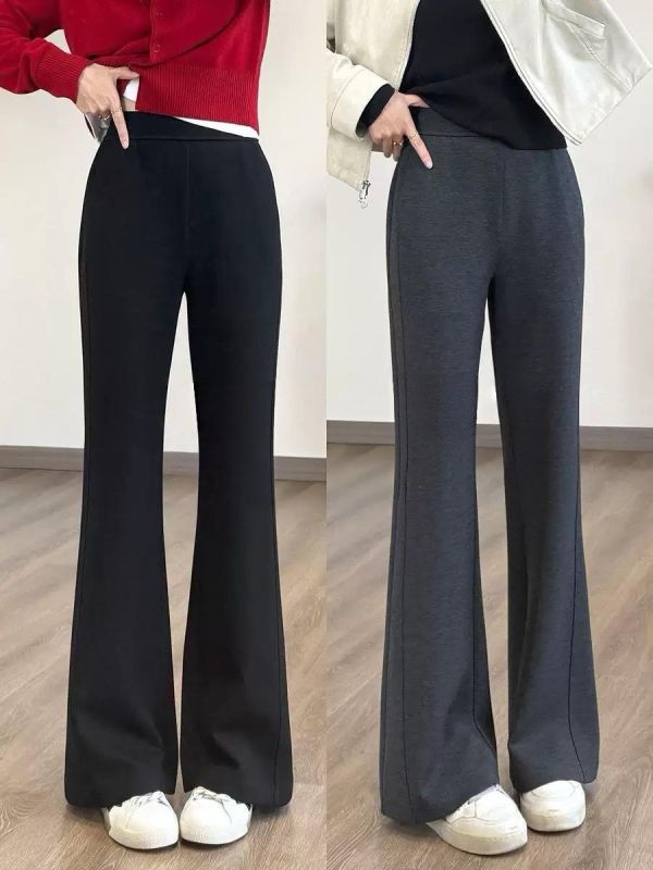 立體走線 自然垂感好穿遮肉顯瘦休閒褲-2色 立體走線 自然垂感好穿遮肉顯瘦休閒褲-2色