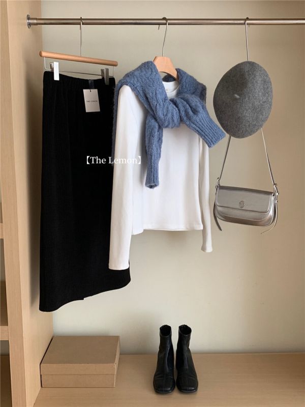 單穿疊穿基礎單品 純色磨毛百搭打底衫-5色 單穿疊穿基礎單品 純色磨毛百搭打底衫-5色