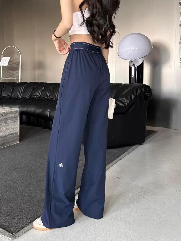 長腿神褲薄款寬鬆 休閒直筒運動鬆緊腰速乾闊腿褲-5色 長腿神褲薄款寬鬆 休閒直筒運動鬆緊腰速乾闊腿褲-5色