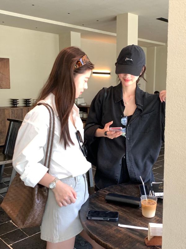 男友風復古天絲寬鬆防曬襯衫上衣 男友風復古天絲寬鬆防曬襯衫上衣