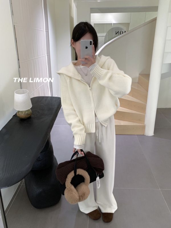 顏色巨美 多色甜美好比例雙拉鏈連帽保暖外套 顏色巨美 多色甜美好比例雙拉鏈連帽保暖外套