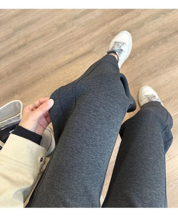 立體走線 自然垂感好穿遮肉顯瘦休閒褲-2色 立體走線 自然垂感好穿遮肉顯瘦休閒褲-2色