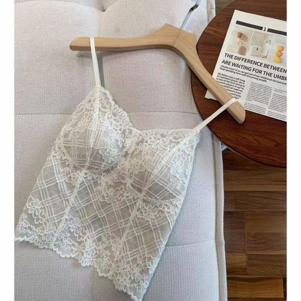 溫柔到爆炸～超美蕾絲氣質美背背心-3色 溫柔到爆炸～超美蕾絲氣質美背背心-3色