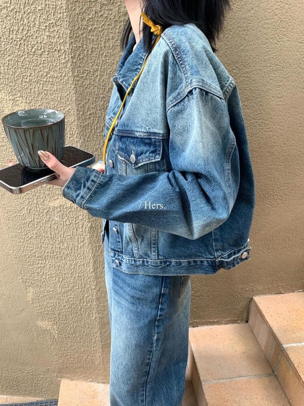 好版型經典復古百搭水洗外套 好版型經典復古百搭水洗外套