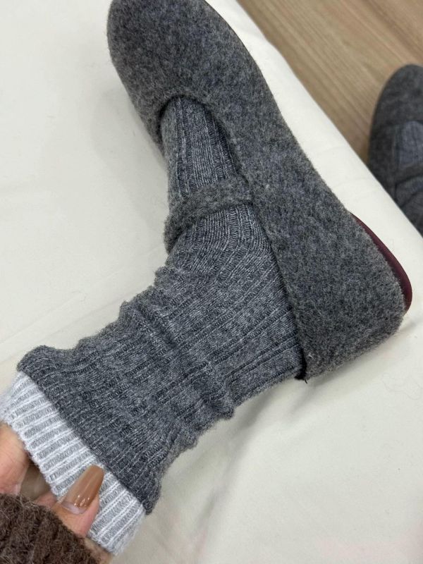 深灰色系～冬日氛圍加厚羊毛襪4色一組 深灰色系～冬日氛圍加厚羊毛襪4色一組