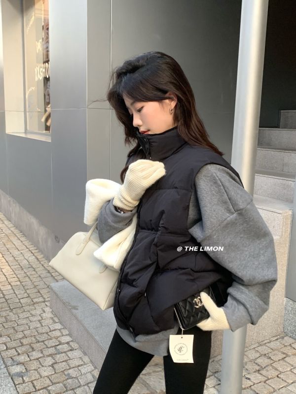 顏色都超美 減齡百搭羽絨背心-11色 顏色都超美 減齡百搭羽絨背心-11色