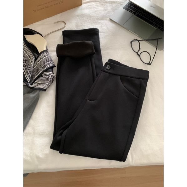 顯瘦魔術加絨彈力打底褲保暖小腳褲 顯瘦魔術加絨彈力打底褲保暖小腳褲