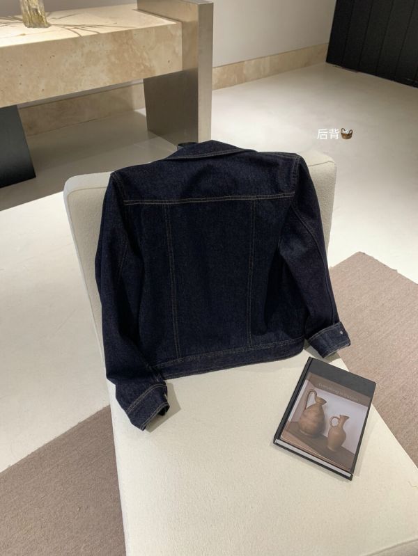 美式復古質感廓形顯瘦夾克外套 美式復古質感廓形顯瘦夾克外套