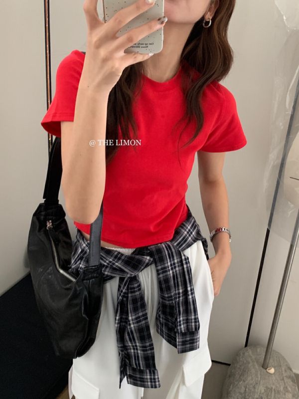 短款搭配看這件 多色百搭T-10色 短款搭配看這件 多色百搭T-10色