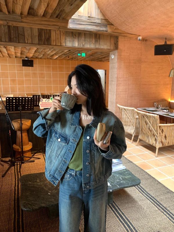 好版型經典復古百搭水洗外套 好版型經典復古百搭水洗外套