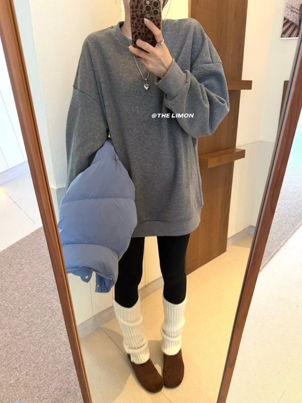 純色最耐看百搭 加絨保暖長版棉衣-5色 純色最耐看百搭 加絨保暖長版棉衣-5色