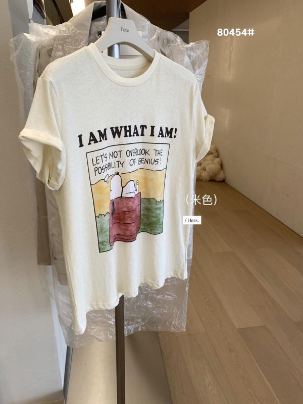 休閒趣味史努比印花T恤 休閒趣味史努比印花T恤