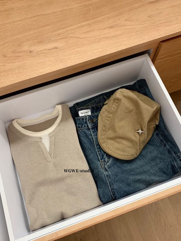 法式百搭修身顯瘦假兩件針織上衣-4色 法式百搭修身顯瘦假兩件針織上衣-4色