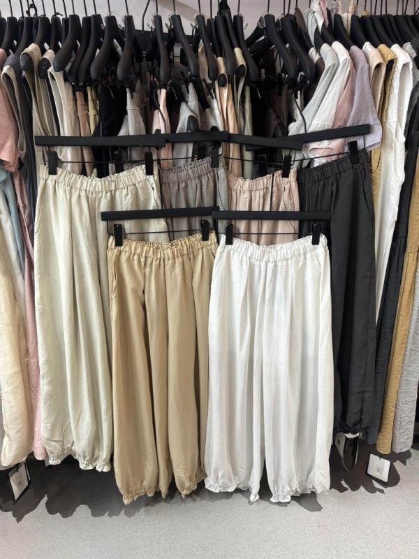 韓系簡約百搭寬鬆顯瘦直筒九分褲-6色 韓系簡約百搭寬鬆顯瘦直筒九分褲-6色