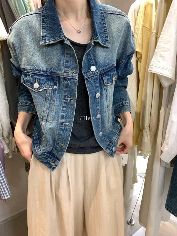 好版型經典復古百搭水洗外套 好版型經典復古百搭水洗外套