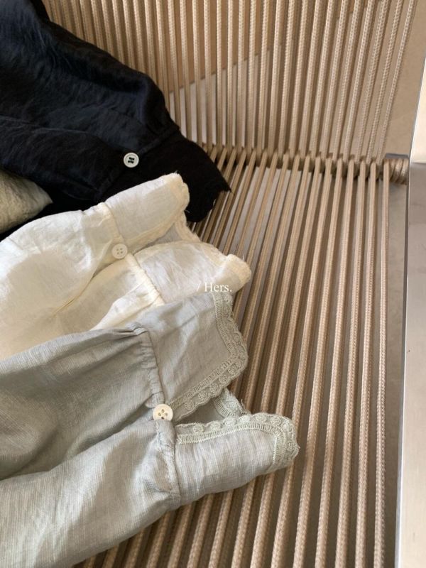 簡約氣質提花寬鬆質感襯衫-3色 簡約氣質提花寬鬆質感襯衫-3色