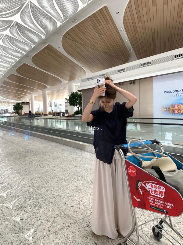 可調整腰圍 慵懶設計感寬鬆休閒闊腿褲-3色 可調整腰圍 慵懶設計感寬鬆休閒闊腿褲-3色