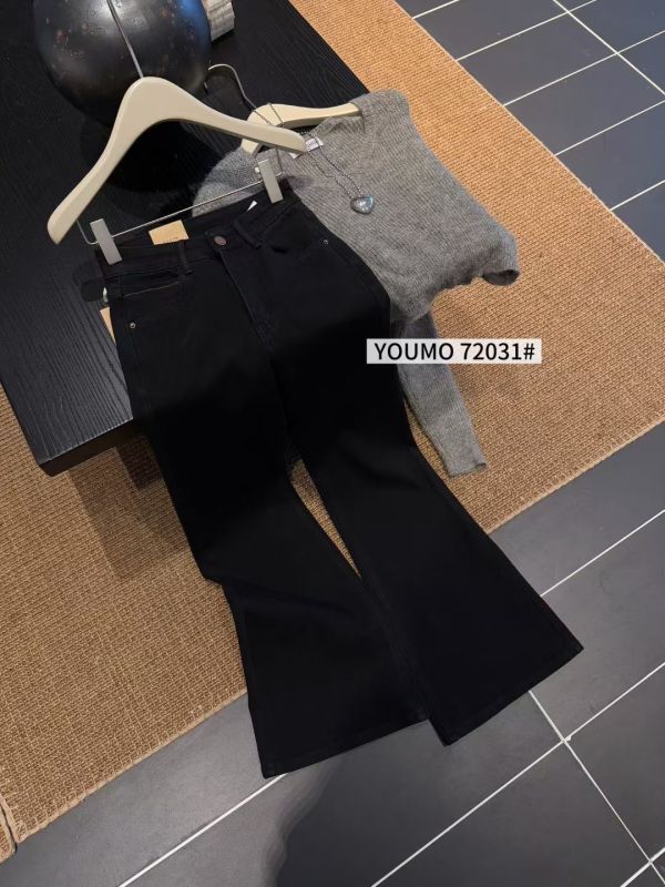穿出新高度 四面彈牛仔喇叭顯瘦褲 穿出新高度 四面彈牛仔喇叭顯瘦褲