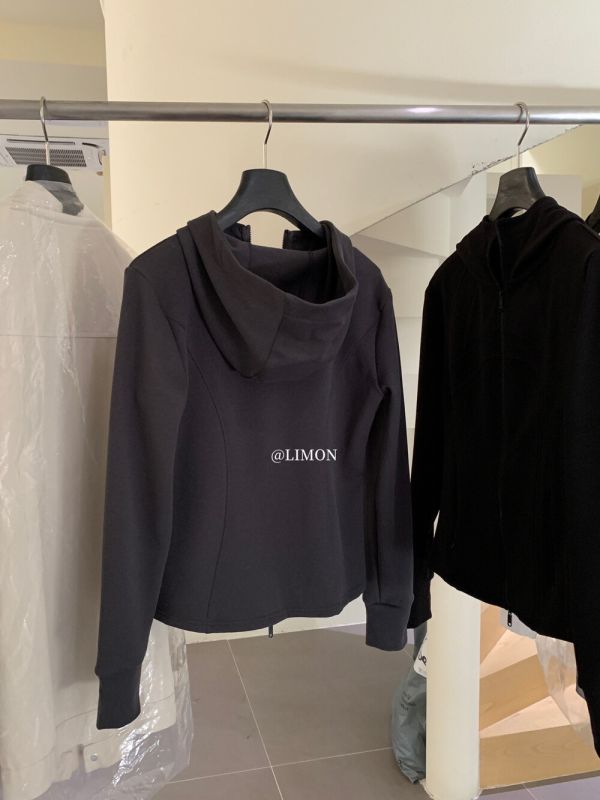 極簡風修身顯瘦薄絨磨毛拉鏈連帽外套-2色 極簡風修身顯瘦薄絨磨毛拉鏈連帽外套-2色