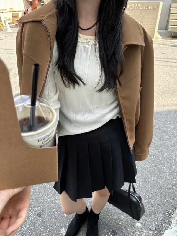兩色包起～率性甜美百搭夾克外套-5色 兩色包起～率性甜美百搭夾克外套-5色