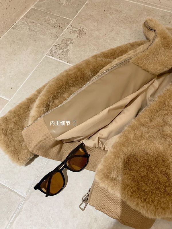 翻領氣質短款溫柔少女毛毛保暖外套-3色 翻領氣質短款溫柔少女毛毛保暖外套-3色