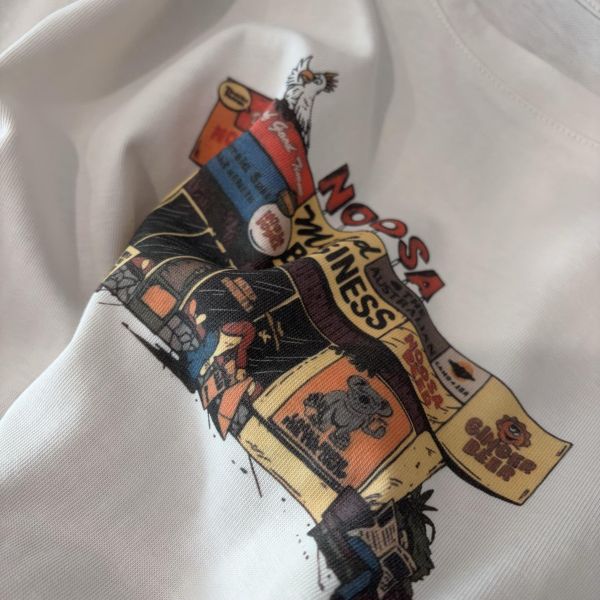 美式復古印花休閒寬鬆上衣-2色 美式復古印花休閒寬鬆上衣-2色