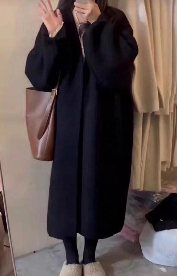 簡約風柔軟百搭寬鬆顯瘦長版針織開衫-4色 簡約風柔軟百搭寬鬆顯瘦長版針織開衫-4色