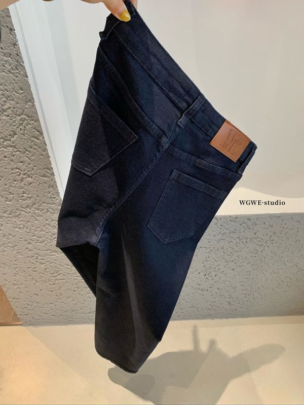 簡約風百搭彈力顯瘦九分小腳牛仔褲 簡約風百搭彈力顯瘦九分小腳牛仔褲