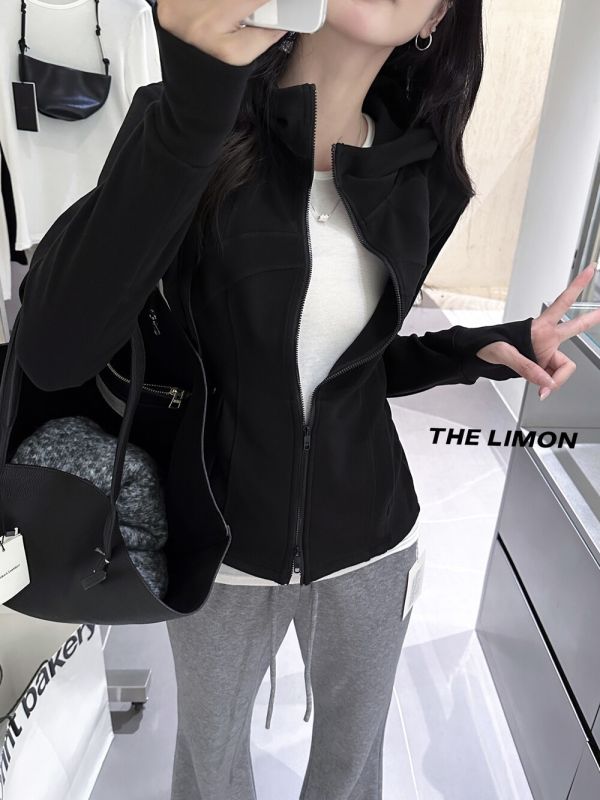 極簡風修身顯瘦薄絨磨毛拉鏈連帽外套-2色 極簡風修身顯瘦薄絨磨毛拉鏈連帽外套-2色