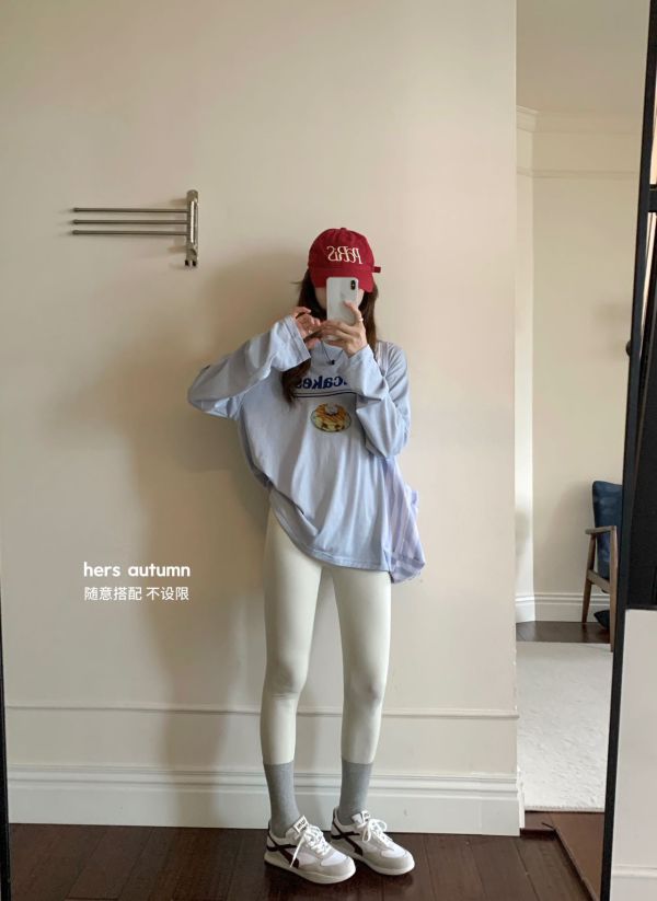 自帶瘦腿濾鏡的塑形0壓感打底褲-4色 自帶瘦腿濾鏡的塑形0壓感打底褲-4色