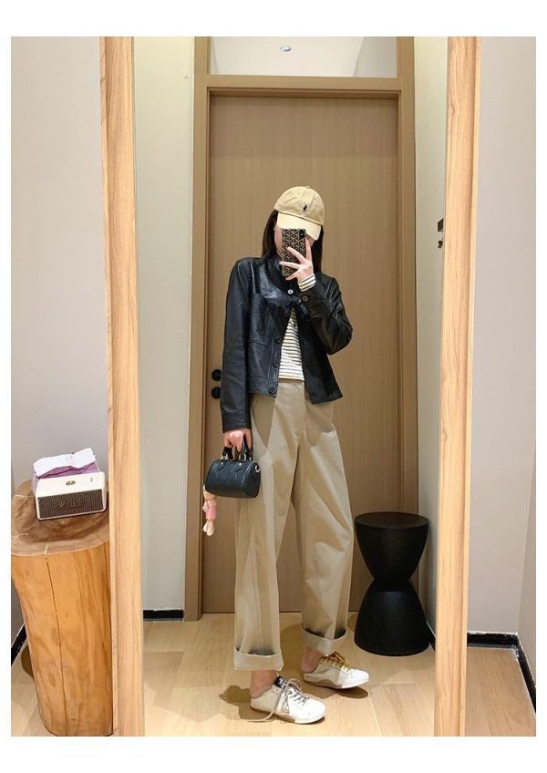 高彈立體剪裁九分窄版香蕉褲-3色 高彈立體剪裁九分窄版香蕉褲-3色