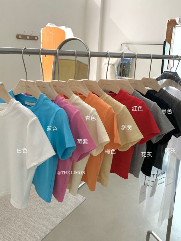 短款搭配看這件 多色百搭T-10色 短款搭配看這件 多色百搭T-10色