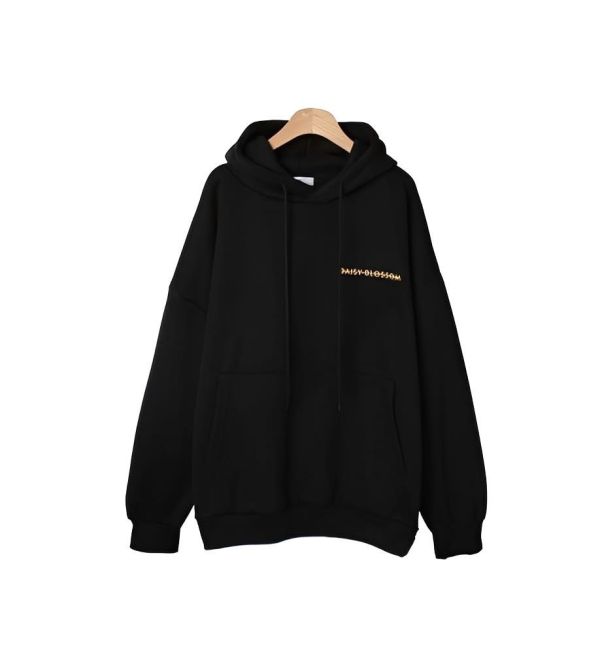 雛菊率性口袋內刷毛帽T-3色 雛菊率性口袋內刷毛帽T-3色