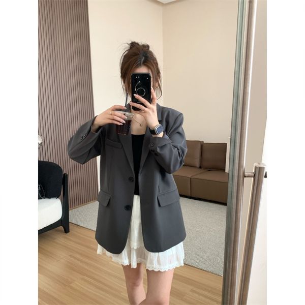 簡約氣質經典百搭西裝外套-2色 簡約氣質經典百搭西裝外套-2色