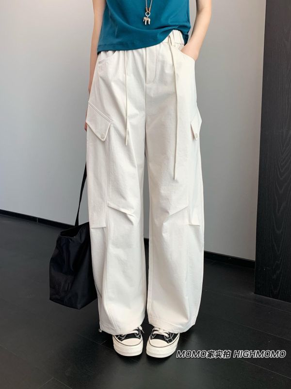 好版型工裝褲～萊賽爾舒適挺闊顯瘦收口直筒休閒褲-3色 好版型工裝褲～萊賽爾舒適挺闊顯瘦收口直筒休閒褲-3色