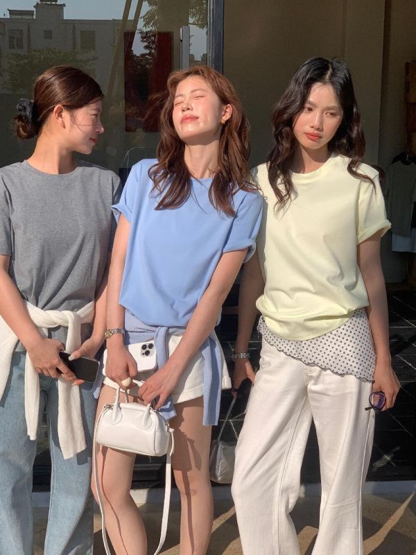 人氣基本款包色必備款～洋氣百搭T-15色 人氣基本款包色必備款～洋氣百搭T-15色