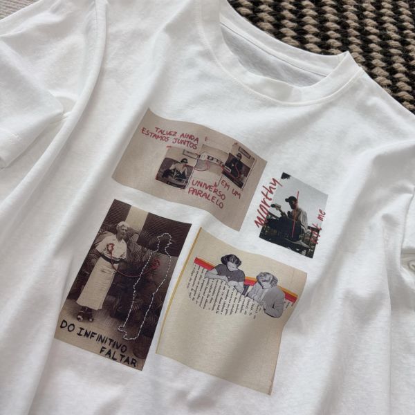 淺紫色卡通印花舒服寬鬆休閒t-2色 淺紫色卡通印花舒服寬鬆休閒t-2色
