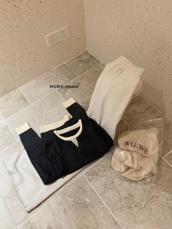 法式百搭修身顯瘦假兩件針織上衣-4色 法式百搭修身顯瘦假兩件針織上衣-4色