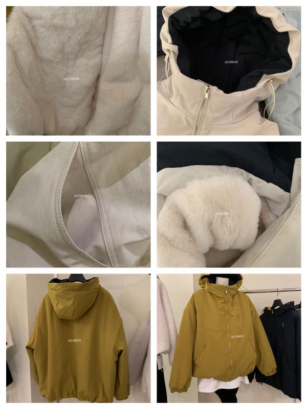 甜酷衝鋒衣 加絨加厚保暖外套-4色 甜酷衝鋒衣 加絨加厚保暖外套-4色