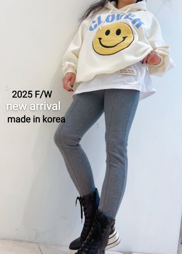 Korea 大笑臉立體拼布連帽 T Korea 大笑臉立體拼布連帽 T