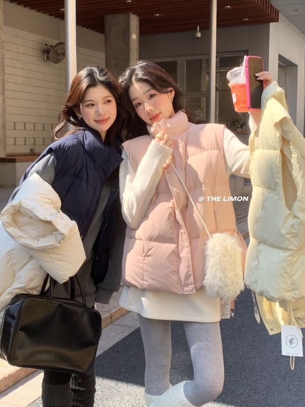 顏色都超美 減齡百搭羽絨背心-11色 顏色都超美 減齡百搭羽絨背心-11色