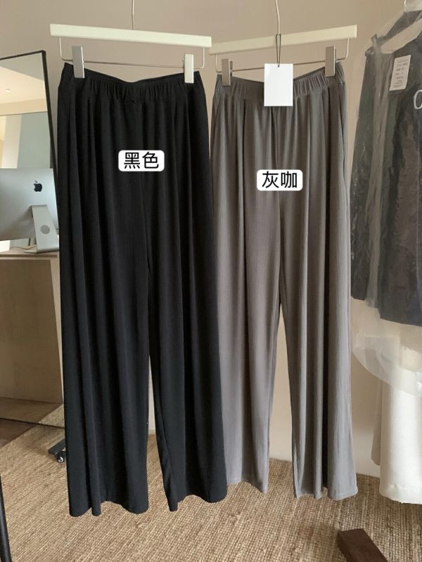 面膜懶人褲 簡約日常飄飄休閒褲-2色 面膜懶人褲 簡約日常飄飄休閒褲-2色